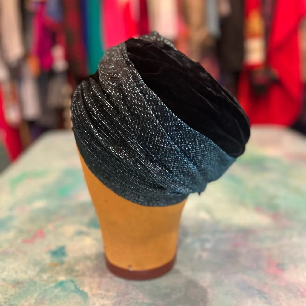 Sears black velvet